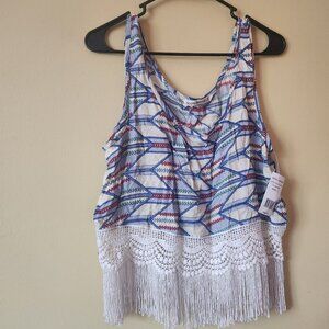 Summer Top with Fringes